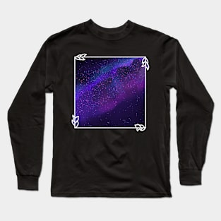 Galaxy squere Long Sleeve T-Shirt